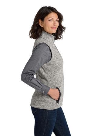 Image for Port Authority Women's Sweater Fleece Vest L236