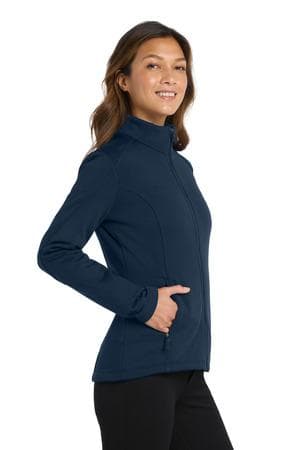 Image for Port Authority Women's Grid Fleece Jacket. L239