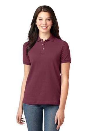 Image for Port Authority Women's Heavyweight Cotton Pique Polo. L420