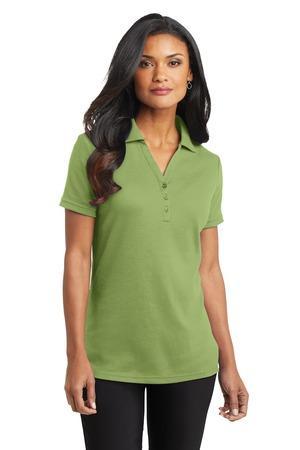 Image for DISCONTINUED Port Authority Ladies Silk Touch Interlock Polo. L520