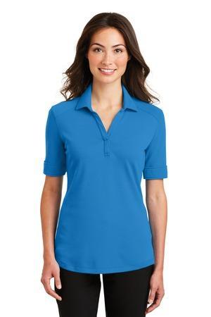 Image for Port Authority Ladies Silk Touch Interlock Performance Polo. L5200