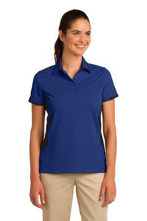 Image for DISCONTINUED Port Authority Ladies Dry Zone Colorblock Ottoman Polo. L524