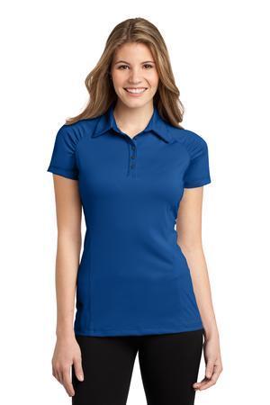 Image for DISCONTINUED Port Authority Ladies Fine Stripe Performance Polo. L558