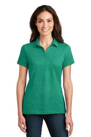 Image for DISCONTINUED Port Authority Ladies Meridian Cotton Blend Polo. L577