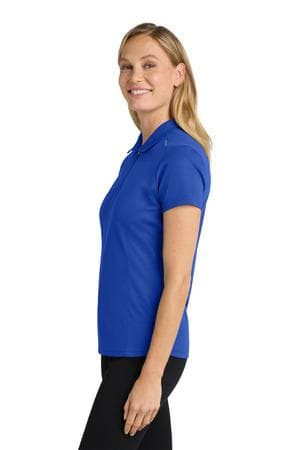 Image for Port Authority Women's Pinpoint Mesh Zip Polo. L580