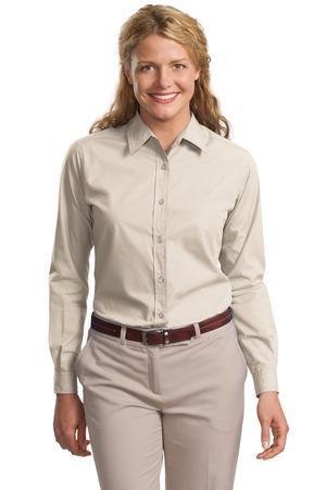 Image for DISCONTINUED Port Authority Ladies Long Sleeve Easy Care, Soil Resistant Shirt. L607