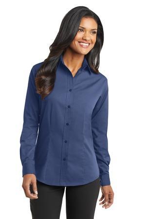 Image for DISCONTINUED Port Authority Ladies Tonal Pattern Easy Care Shirt. L613