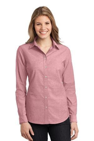 Image for DISCONTINUED Port Authority Ladies Chambray Shirt. L653