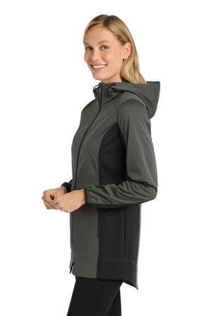 Image for Port Authority Women's Active Hooded Soft Shell Jacket. L719