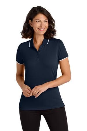 Image for Port Authority Women's Dry Zone UV Micro-Mesh Tipped Polo. LK111