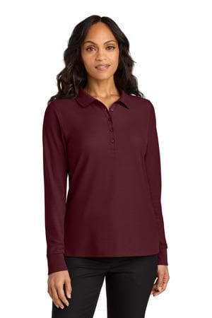 Image for Port Authority Women's Wearever Signature Pique Long Sleeve Polo LK200LS