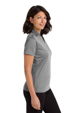 Image for Port Authority Women's Heathered Silk Touch Performance Polo. LK542