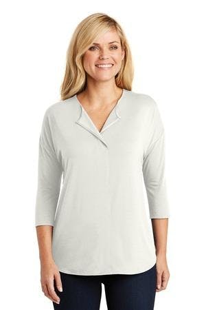 Image for Port Authority Women's Concept 3/4-Sleeve Soft Split Neck Top. LK5433