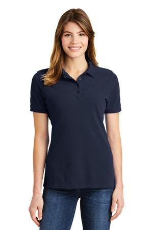 Image for Port & Company Ladies Combed Ring Spun Pique Polo. LKP1500