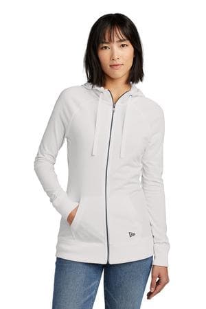 Image for New Era Women's Sueded Cotton Blend Full-Zip Hoodie. LNEA122