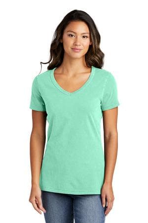 Image for Port & Company Women's Beach Wash Garment-Dyed V-Neck Tee LPC099V