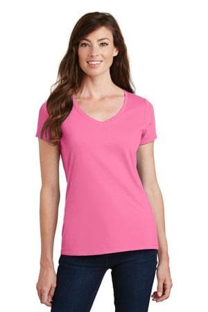 Image for Port & Company Women's Fan Favorite V-Neck Tee. LPC450V