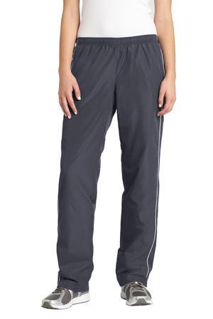 Image for DISCONTINUED Sport-Tek Ladies Piped Wind Pant. LPST61