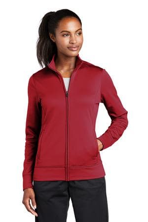 Image for Sport-Tek Women's Sport-Wick Fleece Full-Zip Jacket. LST241