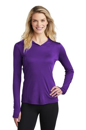 Image for Sport-Tek Women's PosiCharge Competitor Hooded Pullover. LST358