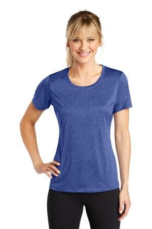 Image for Sport-Tek Women's Heather Contender Scoop Neck Tee. LST360