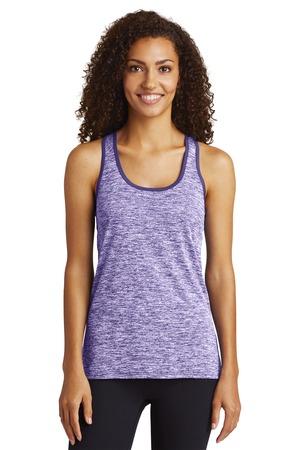 Image for Sport-Tek Women's PosiCharge Electric Heather Racerback Tank. LST396