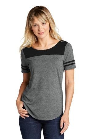 Image for Sport-Tek Women's PosiCharge Tri-Blend Wicking Fan Tee. LST403