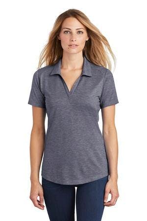 Image for Sport-Tek Ladies PosiCharge Tri-Blend Wicking Polo. LST405
