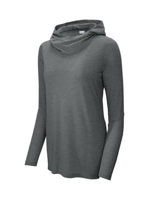 Image for Sport-Tek Women's PosiCharge Tri-Blend Wicking Long Sleeve Hoodie LST406