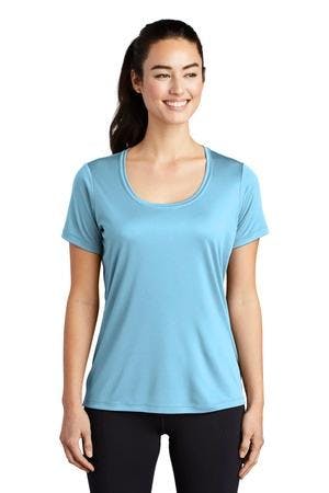 Image for Sport-Tek Women's Posi-UV Pro Scoop Neck Tee. LST420