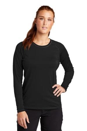 Image for Sport-Tek Women's Long Sleeve Rashguard Tee. LST470LS