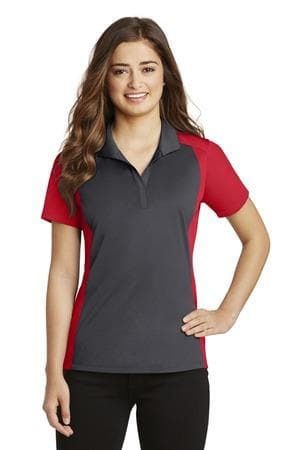 Image for Sport-Tek Women's Colorblock Micropique Sport-Wick Polo. LST652