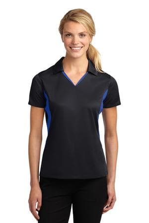 Image for Sport-Tek Women's Side Blocked Micropique Sport-Wick Polo. LST655