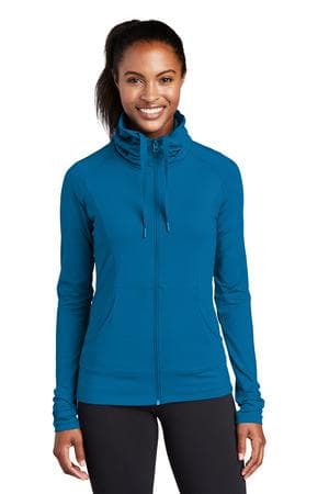 Image for Sport-Tek Women's Sport-Wick Stretch Full-Zip Jacket. LST852