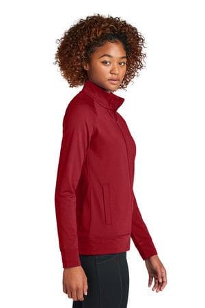 Image for Sport-Tek Women's Sport-Wick Stretch Full-Zip Cadet Jacket LST857