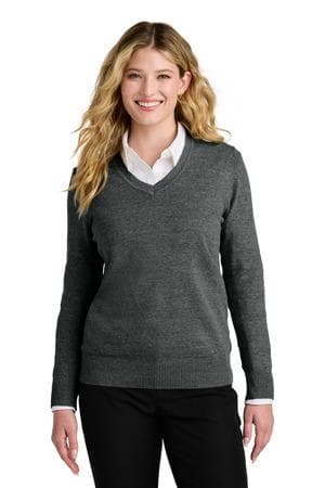 Image for Port Authority Women's Easy Care V-Neck Sweater LSW2850