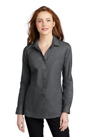 Image for Port Authority Women's Pincheck Easy Care Shirt LW645