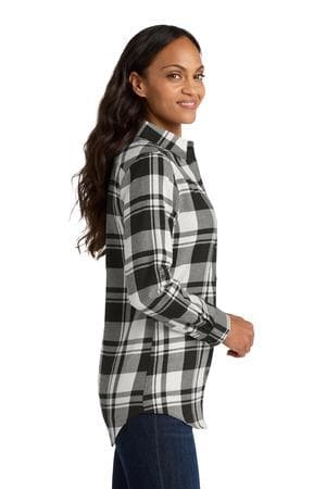 Image for Port Authority Women's Plaid Flannel Tunic . LW668