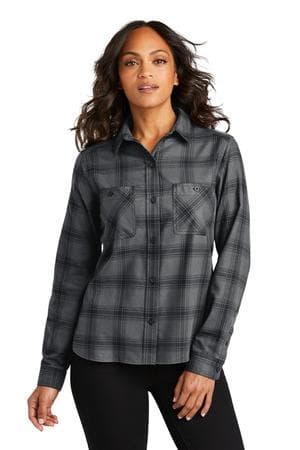 Image for Port Authority Women's Plaid Flannel Shirt LW669