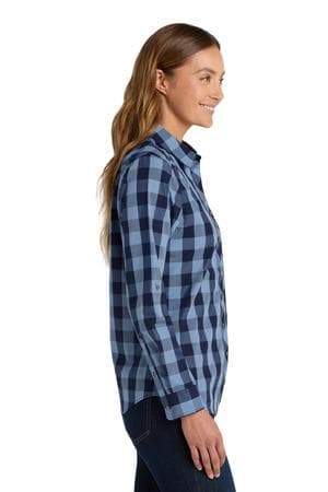 Image for Port Authority Women's Everyday Plaid Shirt. LW670