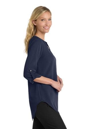 Image for Port Authority Women's 3/4-Sleeve Tunic Blouse. LW701