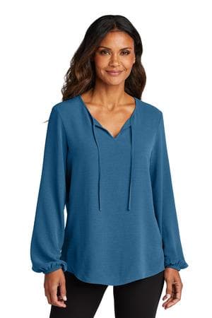 Image for Port Authority Women's Textured Crepe Blouse LW714