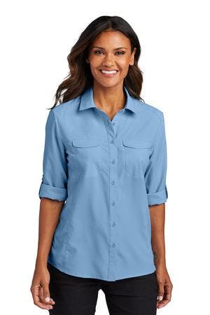 Image for Port Authority Ladies Long Sleeve UV Daybreak Shirt LW960