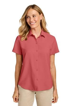 Image for Port Authority Women's Short Sleeve UV Dockside Shirt LW963