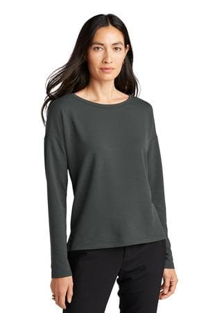 Image for MERCER+METTLE Women's Stretch Drop Shoulder Pullover MM3013