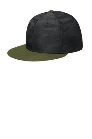 Image for New Era Camo Flat Bill Snapback Cap NE407