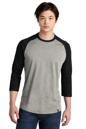 Image for New Era Heritage Blend 3/4-Sleeve Baseball Raglan Tee. NEA104