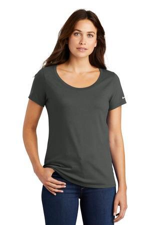 Image for DISCONTINUED Nike Ladies Core Cotton Scoop Neck Tee. NKBQ5236