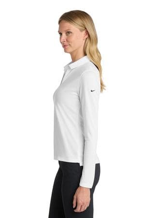 Image for Nike Women's Dri-FIT Micro Pique 2.0 Long Sleeve Polo NKDC2105