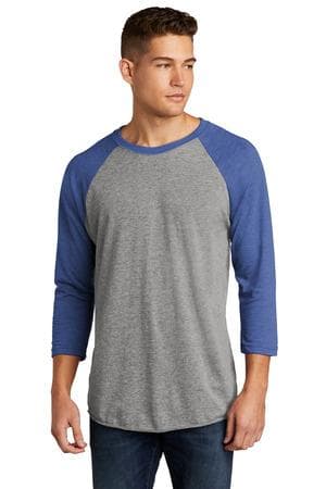 Image for Next Level Apparel Adult Tri-Blend 3/4-Sleeve Raglan Tee. NL6051